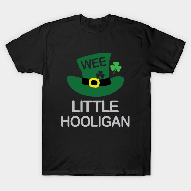 Wee Little Hooligan St Patrick's Day T-Shirt by Julorzo